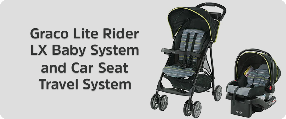 Graco Lite Rider LX Baby System and Car Seat Travel System