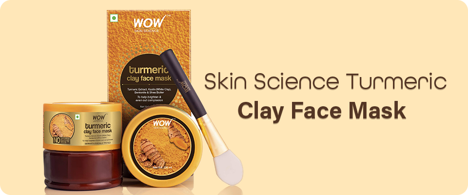 Skin Science Turmeric Clay Face Mask