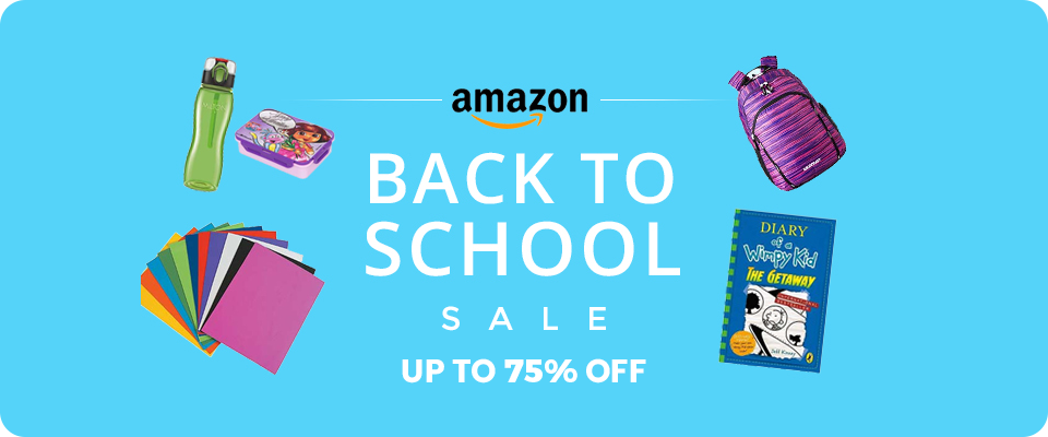 Back to School Sale by Amazon India 960 x 400
