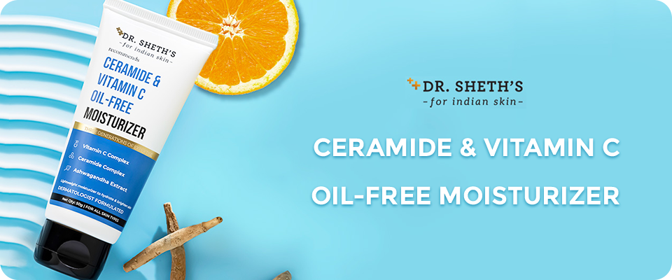 Dr Sheth's Ceramide & Vitamin C Oil-Free Moisturizer