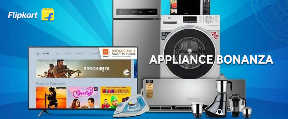 Flipkart Appliance Bonanza 960 x 396