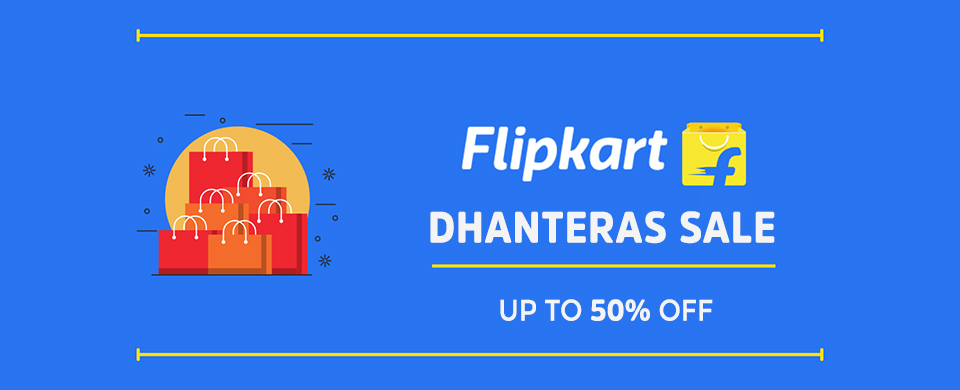 Flipkart Dhanteras Sale 960 x 390