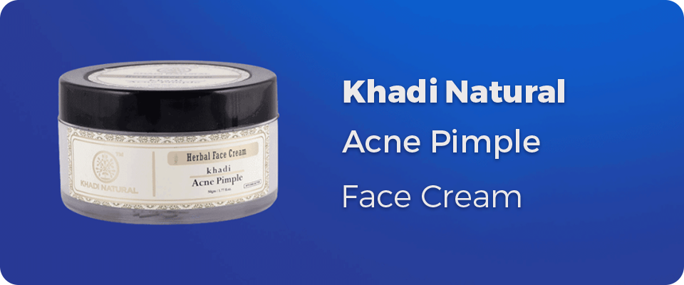 Khadi Natural Acne Pimple Face Cream