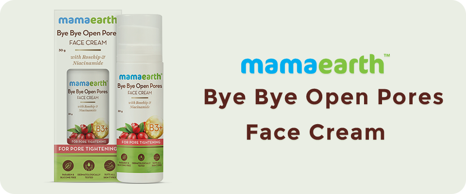 Mamaearth Bye Bye Open Pores Face Cream
