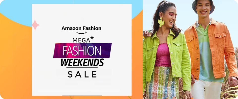 Mega Fashion Weekend Sale By Amazon 960 x 400