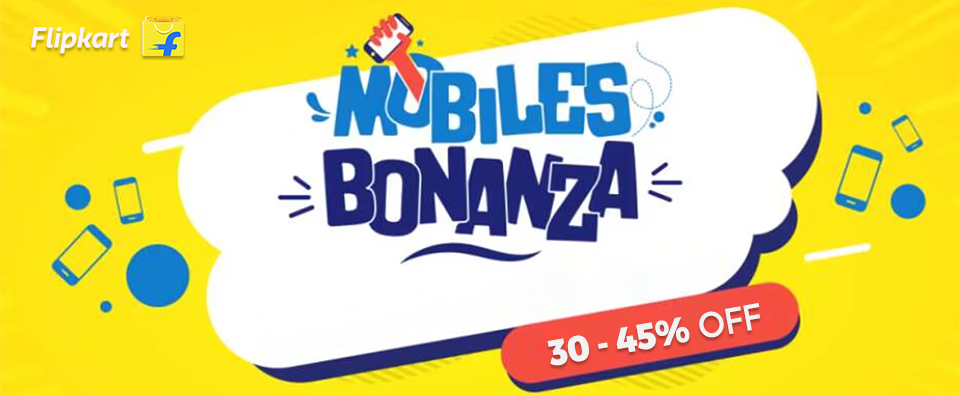 Mobile Bonanza By Flipkart 960 x 396