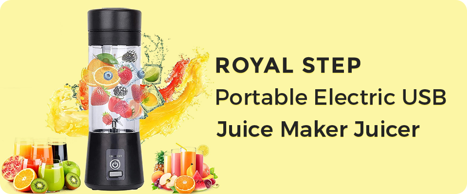 ROYAL STEP Portable Electric USB Juice Maker Juicer