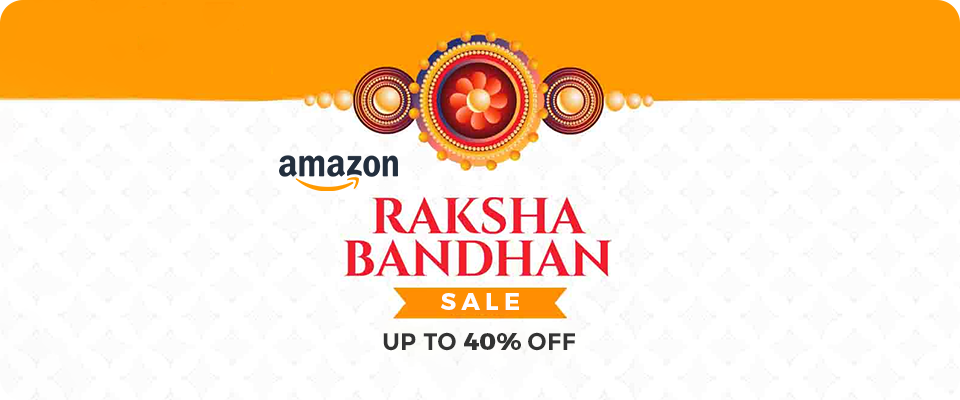 Raksha Bandhan Sale By Amazon 960 x 400