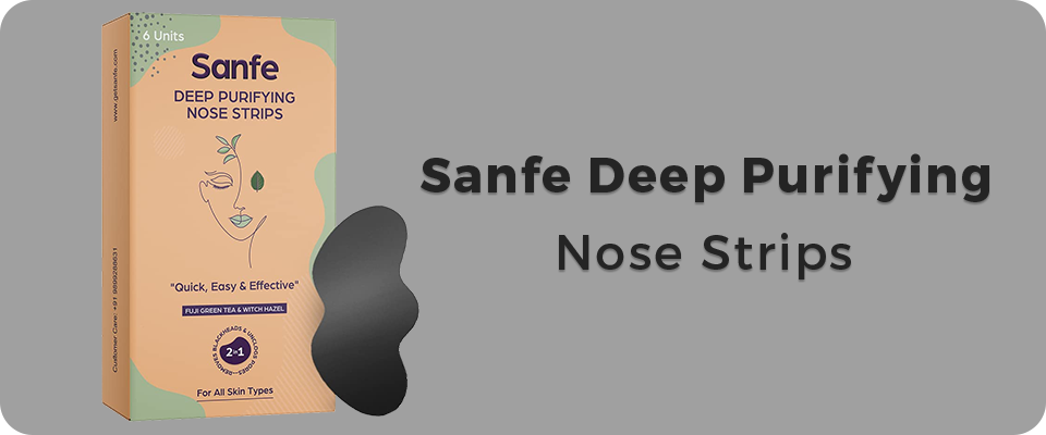 Sanfe Deep Purifying Nose Strips
