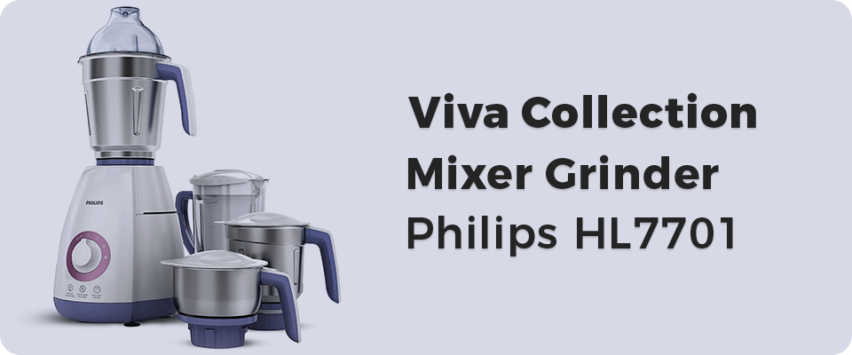 Viva Collection Mixer Grinder Philips HL7701 1