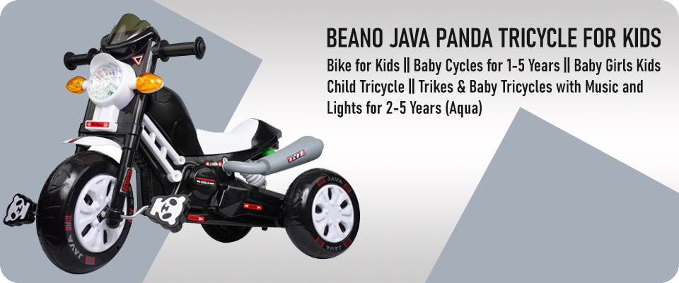 Beano Java Panda Tricycle for Kids