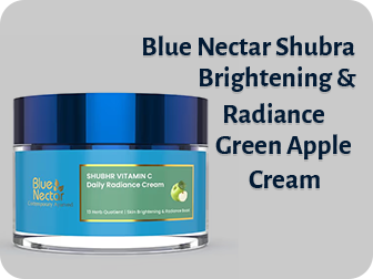 Blue Nectar Shubra Brightening Radiance Green Apple Cream