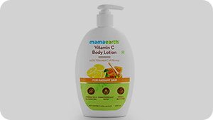 Mamaearth Vitamin C Body Lotion with Vitamin C Honey for Radiant Skin