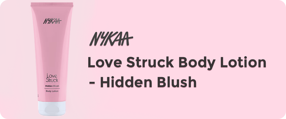 Nykaa Love Struck Body Lotion Hidden Blush