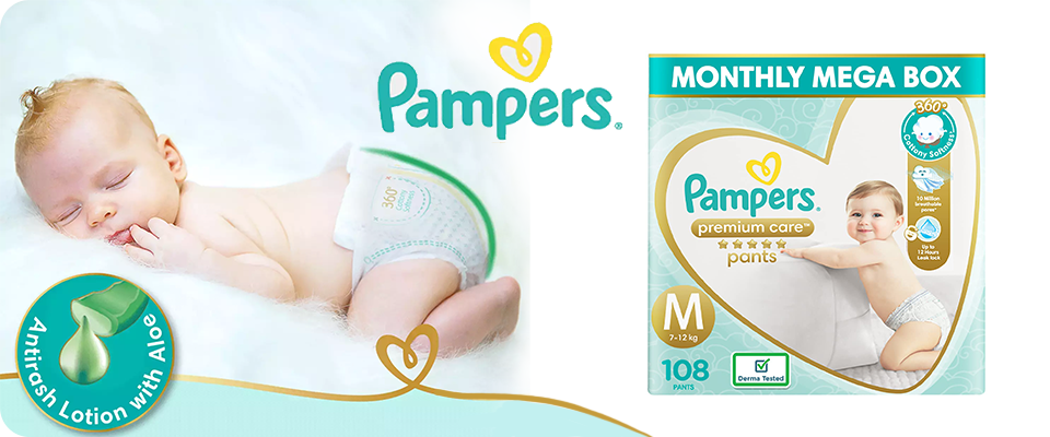 Pampers Diapers