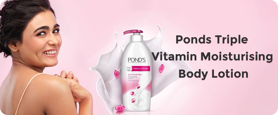 Ponds Triple Vitamin Moisturising Body Lotion