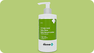 The Derma Co 1 Kojic Acid Body Lotion for Daily Glow and Skin Radiance