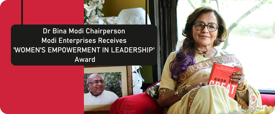 Dr. Bina Modi Wins Women’s Empowerment Award
