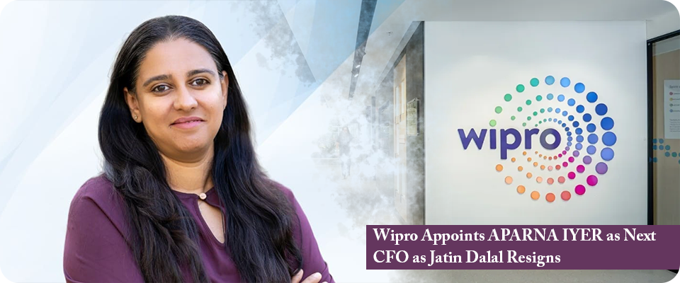 Wipro Appoints Aparna Iyer as Next CFO