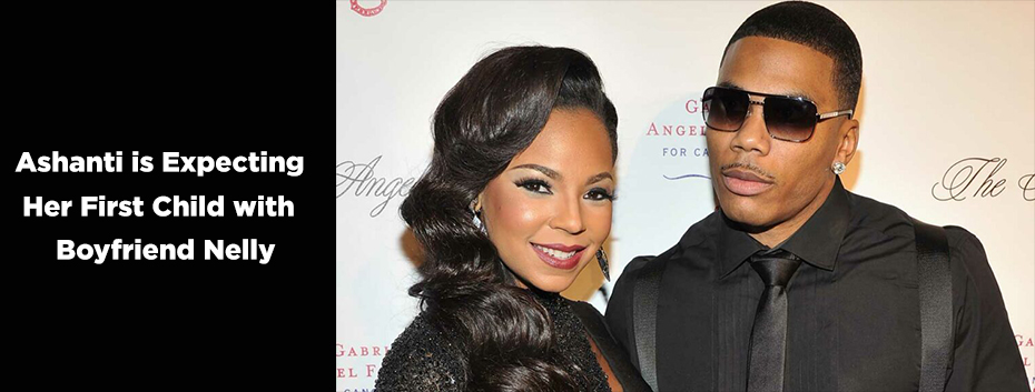 Ashanti Expecting Her First Child with Boyfriend Nelly