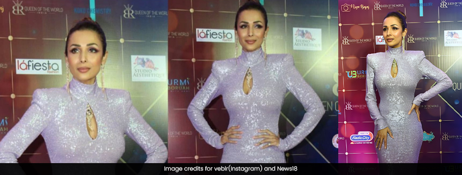 Malaika Slays in Body-Hugging Sparkly Gown for JDJ 11