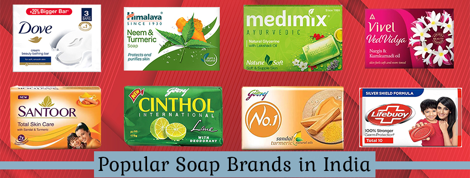 Popular Soap Brands in India