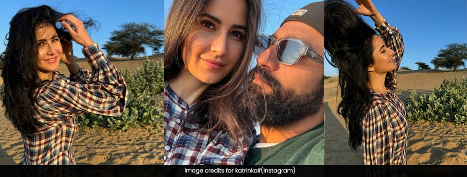 Katrina Drops Glimpses of Couple’s Vacay Time in Classic Ensemble