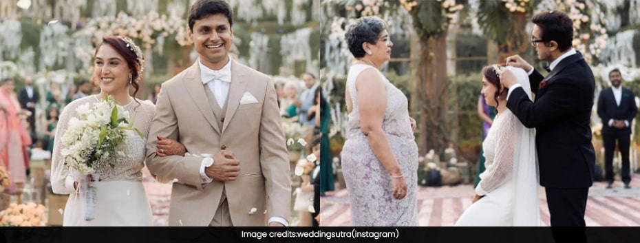 Ira Khan Ties Knot in a Dreamy White Gown