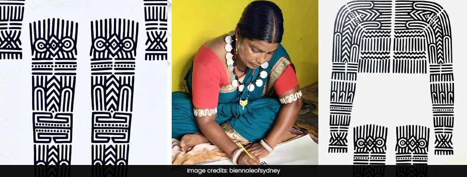 Mangala Bai Maravi: Lady Who Elevates Tribal Tattoo to Art on Global Stage